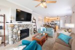 Pacific Rim Retreat, Comfortable Living Room Furniture and Smart TV